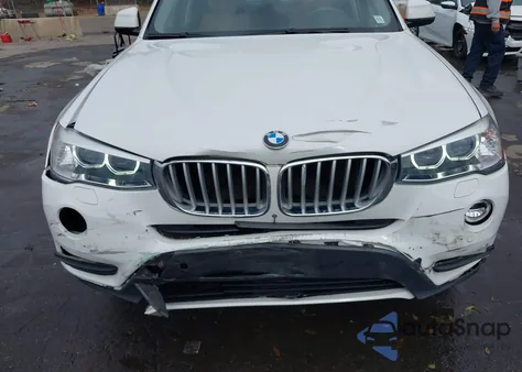 2017 BMW X3 xDrive28I z USA, uszkodzony, nr VIN 5UXWX9C53H0D98271